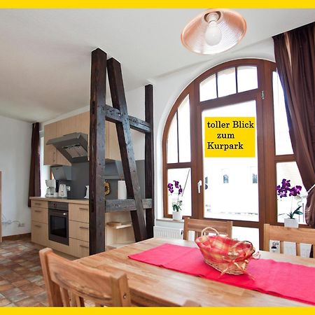 Ferienwohnung Auszeit Am Kurpark Bad Berka - Balkon - Ruhige Lage- Gratis Parkplatz & Wlan Екстериор снимка