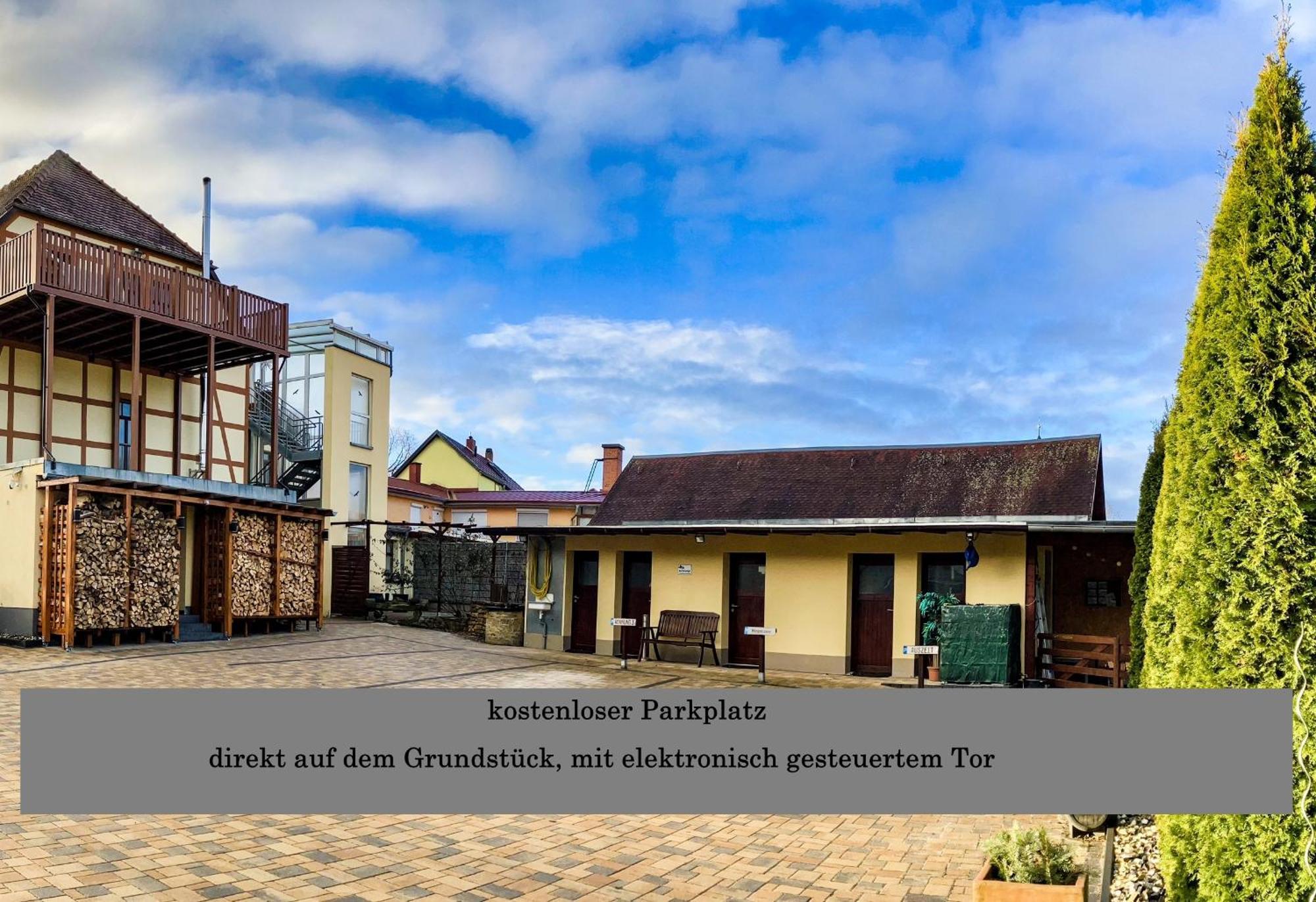 Ferienwohnung Auszeit Am Kurpark Bad Berka - Balkon - Ruhige Lage- Gratis Parkplatz & Wlan Екстериор снимка